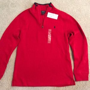 Boys Ralph Lauren Polo quarter-zip sweater